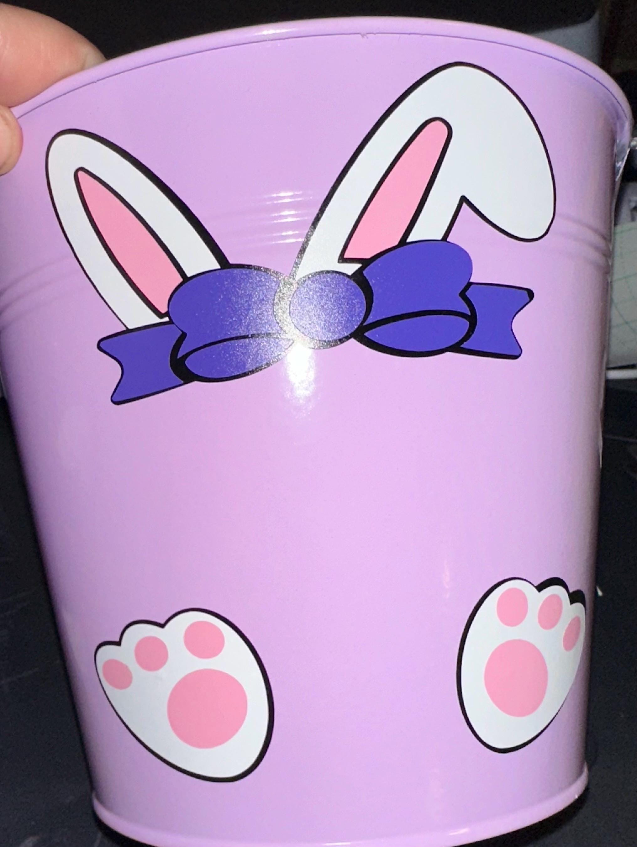 Osterkörbchen aus Blech (individuell gestaltet)