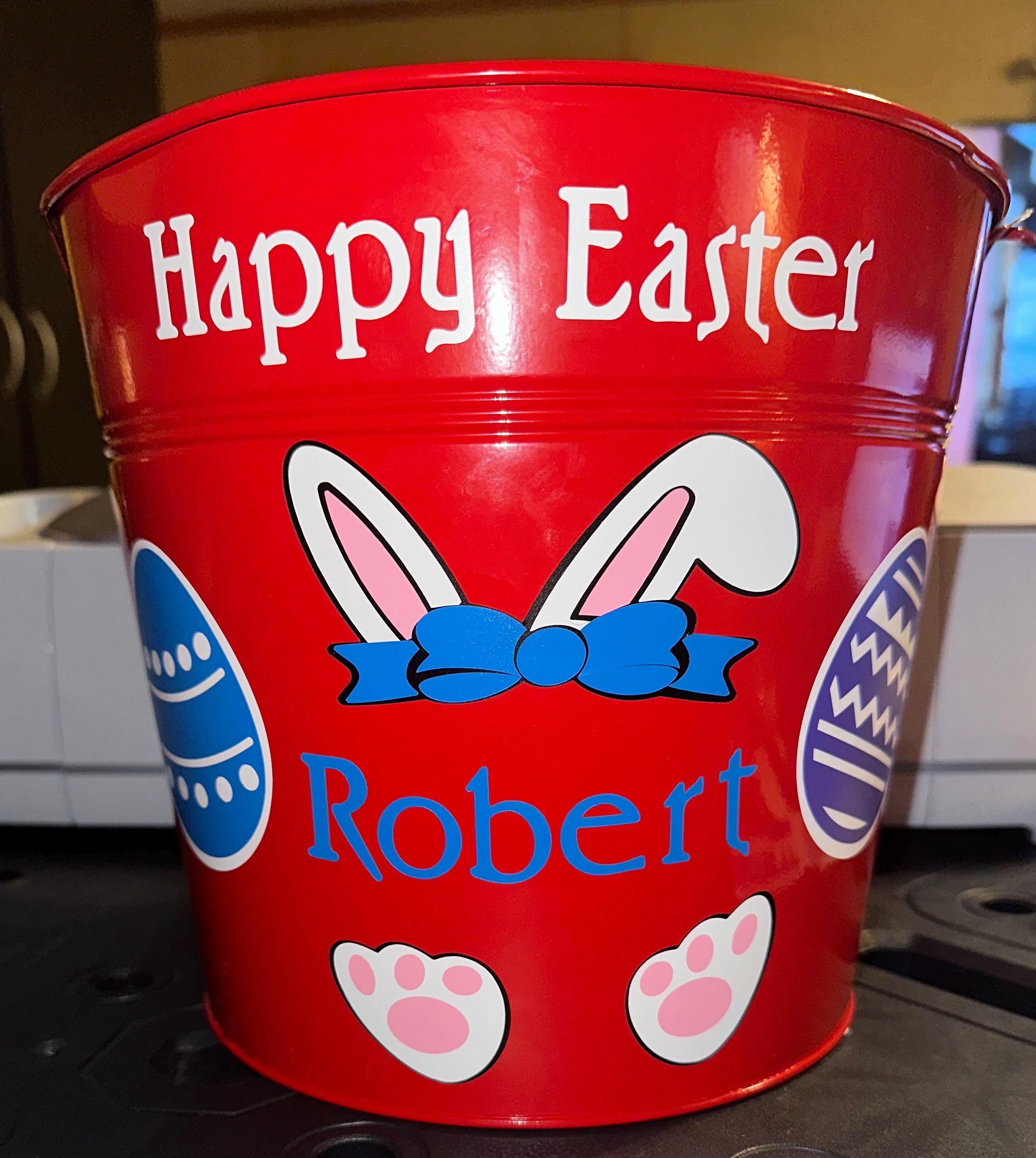 Osterkörbchen aus Blech (individuell gestaltet)