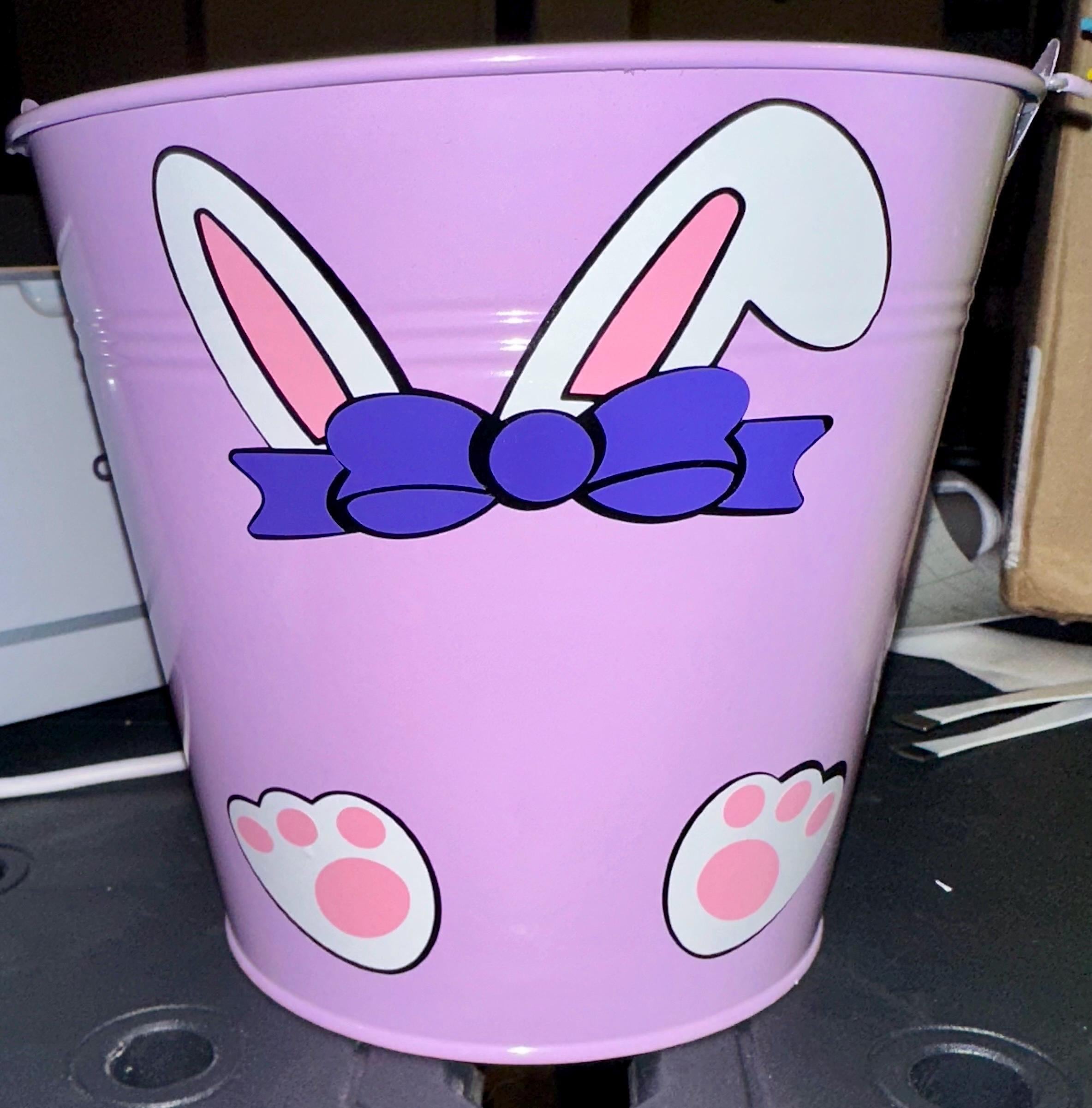 Osterkörbchen aus Blech (individuell gestaltet)