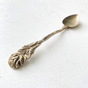 Vintage Sterling Silver Demitasse Spoon Collectible