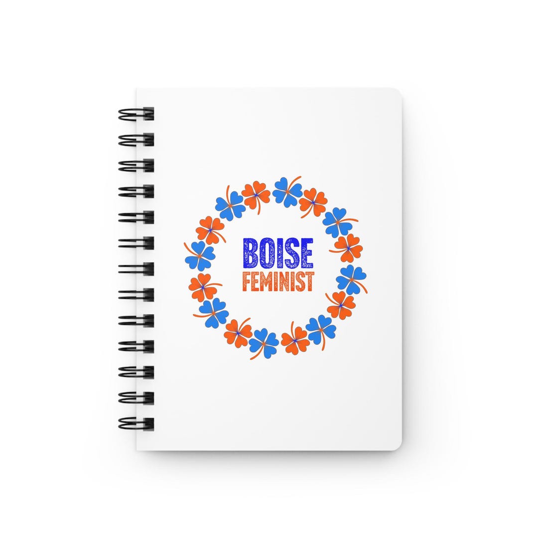 Boise Feminist Spiral Bound Journal | Inspirational Notepad, College ...