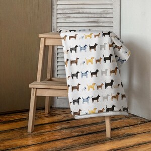 Cute Dog Pattern Design Beach Towel