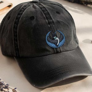 Embroidered Rebel Alliance Loon Star Hat, Minnesota Rebel Alliance Political Protest Hat, MN State Bird Loon Cap, Resistance Hat