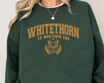 Whitehorn To Whatever End Throne Of Glass Shirt | Aelin Galathynius Rowan Terrasen Merch Kingsflame The Thirteen, Gift For Book Lover