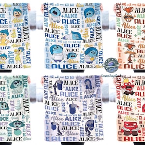 Personalized Watercolor Inside Out Blanket, Inside Out Emotions Fleece Blanket, Disneyland Inside Out, Baby Blanket Birthday Gifts
