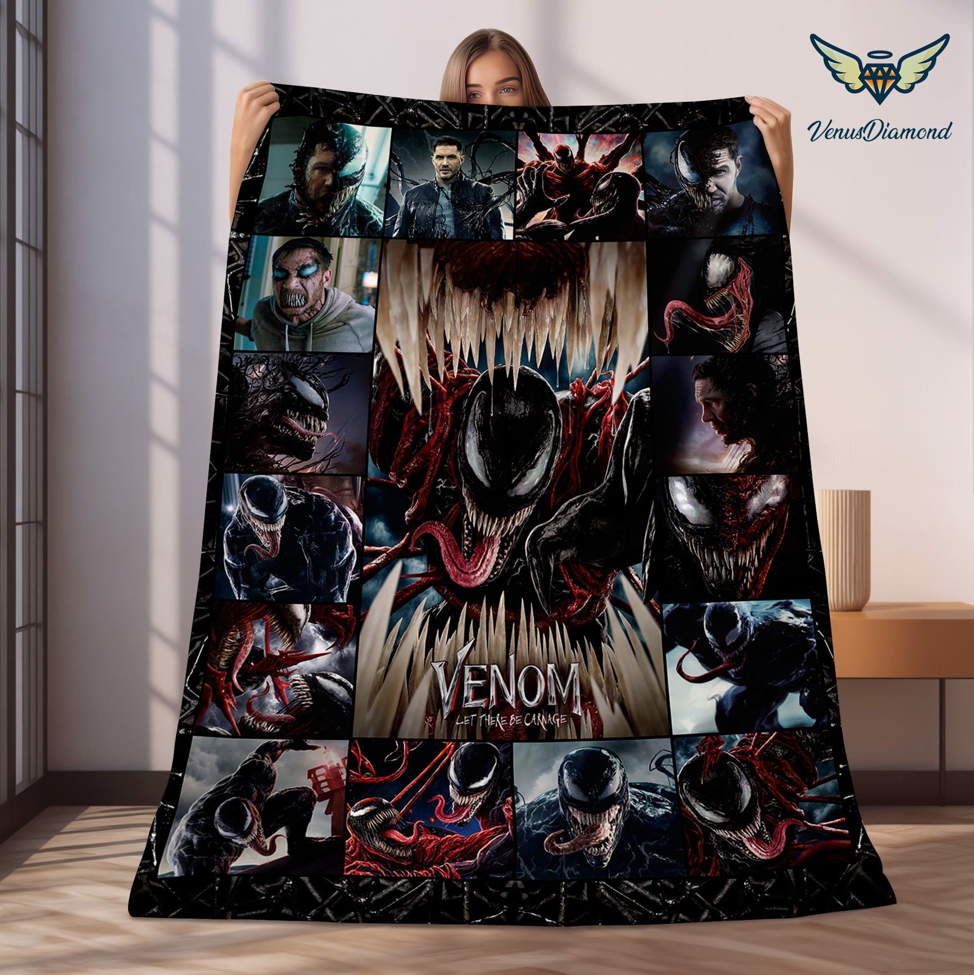 Venom Blanket Etsy