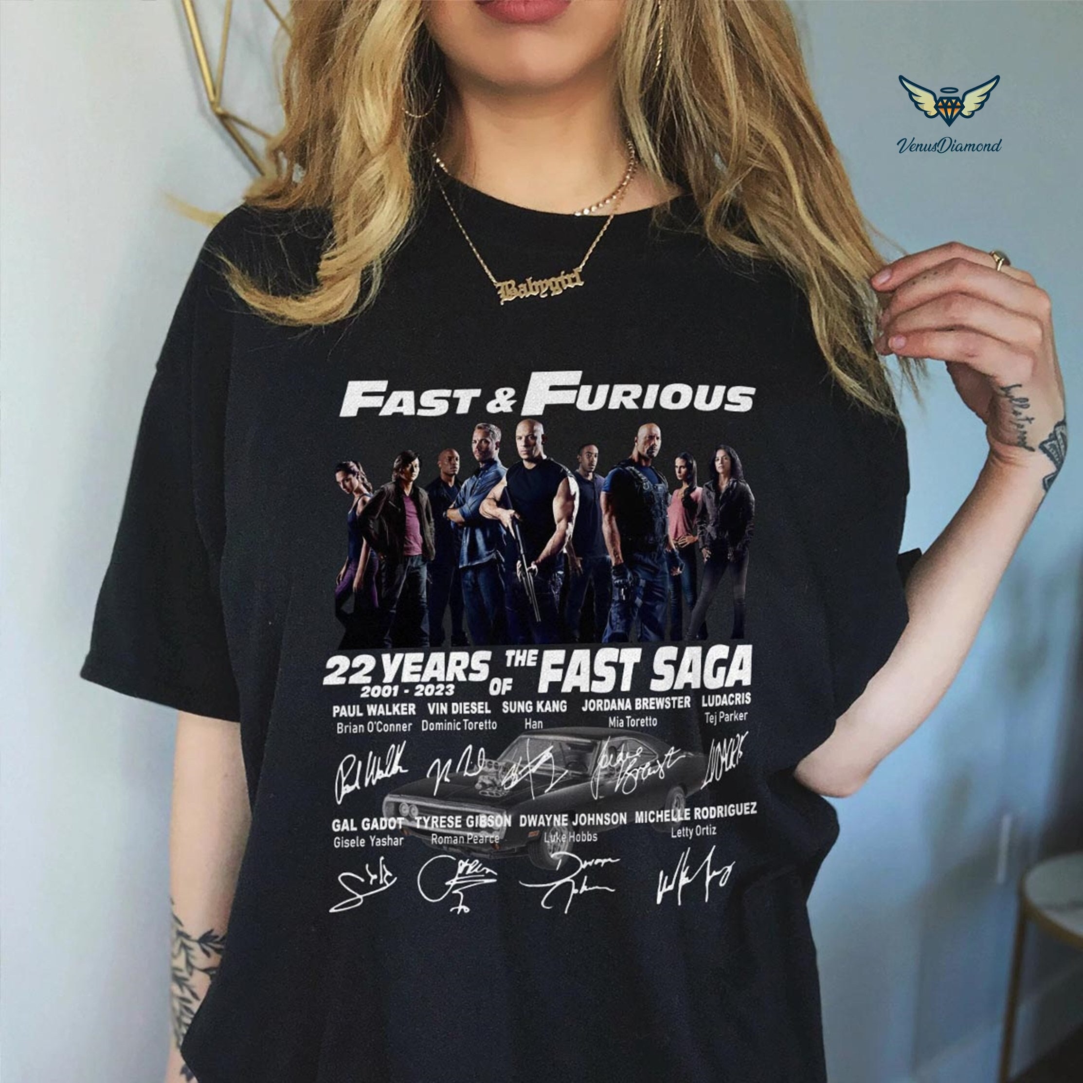 fast furious t shirt
