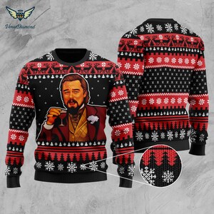 Laughing Leo Sweater Etsy