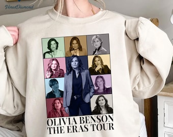 Law And Order Shirt | Olivia Benson The Eras Tour Shirt | Olivia Benson Vintage 90's | Olivia Benson Law And Order Tshirt |Elliot And Olivia