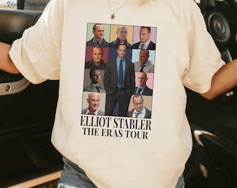 Vintage Elliot Stabler Eras Tour Shirt, Elliot Stabler And Olivia Benson, Law And Order SVU Tee, 90s Graphic Tee, 90s Movie Tshirt