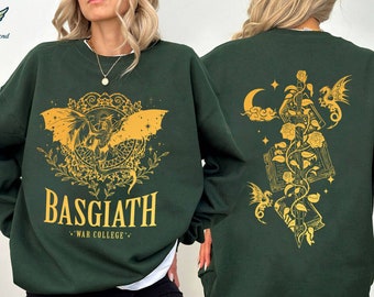 Basgiath Shirt | Basgiath War College T-Shirt | Dragon Book Shirt | Fantasy Reader | Bookish Shirt | Fourth Wing Dragon Rider