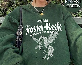 Sudadera con capucha con símbolos del Guardián de las Ciudades Perdidas, equipo Foster-Keefe, camiseta de Foxfire Academy, camiseta del equipo Foster Keefe, camiseta de Kotlc, camiseta de Bookish