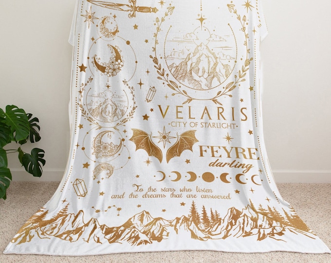 FOTAP ACOTAR Merch Velaris City of Starlight Merch The Night Court Inspire Handbag Acotar Velaris Tote Bag (Velaris UK