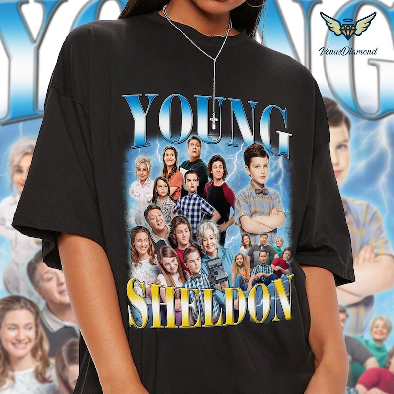 Young Sheldon Sitcom Shirt, Sheldon Cooper Vintage Shirt, Young Sheldon ...