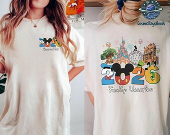 Custom Disneyland Vacation 2026 Shirt, Family Disneytrip Matching Shirts, Magic Kingdom Epcot Shirt, Family Vacation Trip Outfits