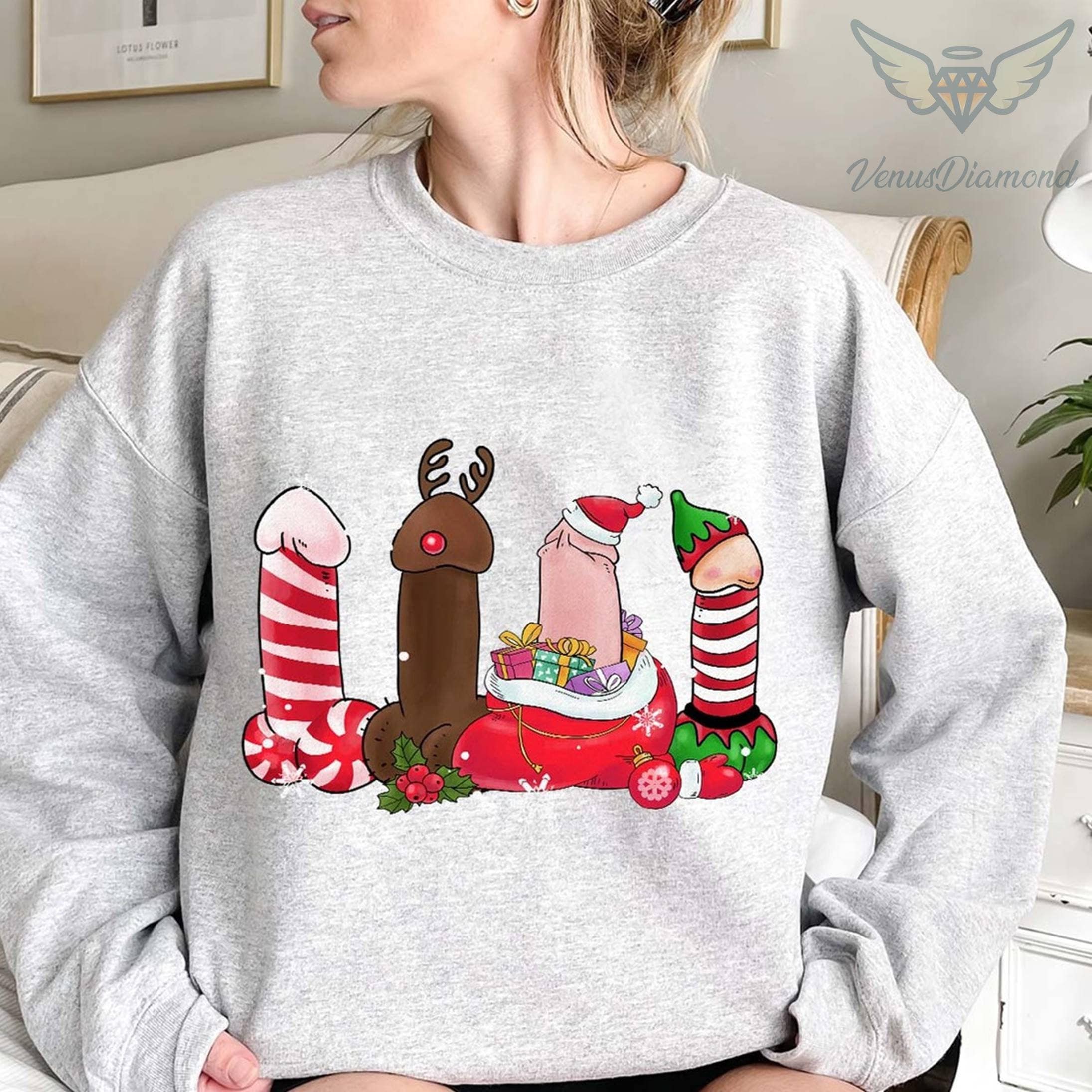 Dirty Christmas Sweater - Etsy
