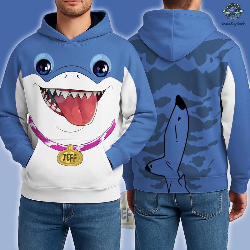 Jeff The Land Shark Halloween Costume Etsy Jeff The Land Shark Halloween Costume Etsy