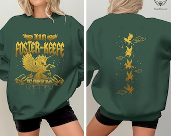 Sudadera del equipo Foster-Keefe, sudadera de Foxfire Academy, camiseta del Guardián de las Ciudades Perdidas, camiseta de Kotlc, camiseta con los símbolos del Guardián de las Ciudades Perdidas