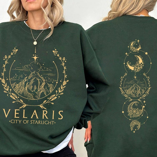 Velaris Sweatshirt, The Night Court Hoodie, Night Court Symbol Sweatshirt, A Court Of Thorns And Roses Court, Acotar Sweatshirt