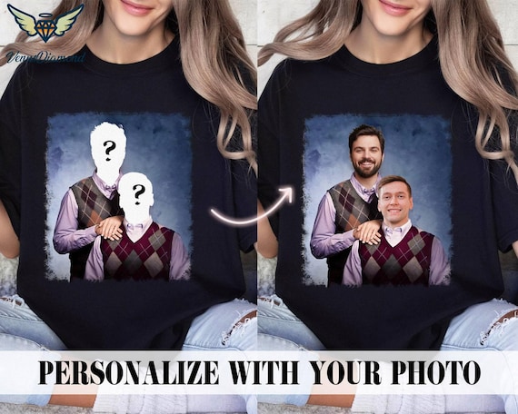 Custom your Photo Step Brother Style Shirt, Vintage Graphic 90s Tshirt, Custom Photo Shirt, CUSTOM Your Own Bootleg Idea, Insert Your Design