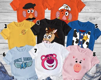 Toy Story Halloween Shirt, Toy Story Friends Shirt, Halloween Matching Shirt, Vintage Toy Story Halloween, Toy Story Family Matching Shirt