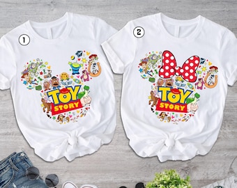 Toy Story Couple Shirt, Toy Story Woody Buzz Lightyear Shirt, Disneyland Couple Matching Tee, Vintage Toy Story Shirt, Disneyland Shirt