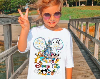 Personalized Disneyland Trip 2026 Comfort Colors Shirt, Mickey And Friends Magic Castle Shirt, Family Vacation 2026 Tee, Mickey And Co Shirt