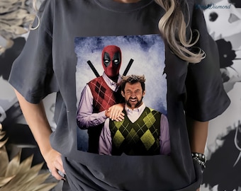 Deadpool Wolverine Brothers Shirt, Wolverine Deadpool Movie Tee, Deadpool 3 Shirt, Wolverine Graphic Tee, Funny Deadpool Wolverine Tshirt