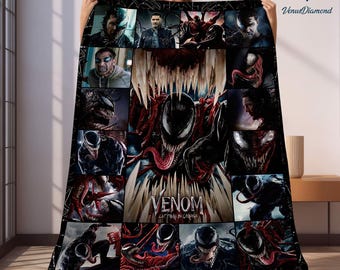 Manta polar de Venom: El Último Baile, Manta de la película Venom, Somos Venom, Manta de Venom, Superhéroe, Película Venom 2024