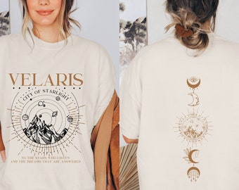 Velaris Sweatshirt, Velaris City Of Starlight Shirt, The Night Court Shirt, SJM Merch Shirt, City of Starlight Sweater, ACOTAR Shirt