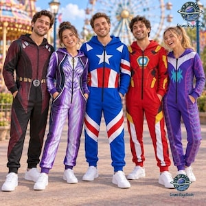 Macacão de Super-Herói para o Halloween, Pijama Fantasiado, Macacão Fantasia MCU, Roupa de Super-Herói dos Vingadores, Body de Super-Herói, Macacão Cosplay dos Vingadores
