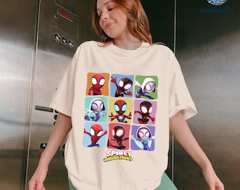 Spidey And His Amazing Friends Spidey Team Shirt, Spidey Birthday Shirt, Spiderman Birthday Boy Shirt, Family Birthday Gift Tee