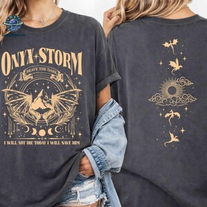 Fourth Wing Sweatshirt, Onyx Storm Shirt, Violence Bookish Sweatshirt, Fourth Wing Crewneck, Onyx Storm Riorson House Shirt,Dragon Rider Tee image 1