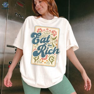 Eat the Rich Shirt Tarot Shirt, Healthcare Reform Sweatshirt, Eat The Rich T-Shirt, Social Justice Tee, Social Activist Gift