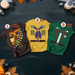 Carl And Ellie Up Costume Shirt | Pixar Up Movie | Halloween Costume Matching Shirt | His Carl Her Ellie Shirt | Halloween Couple Shirt