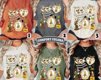 Mickey and Friends Coquette Bow Animal Kingdom T-shirt, Disneytrip Safari Mode Tee, Vacay Mode Wild Trip Shirt, Animal Kingdom Tee