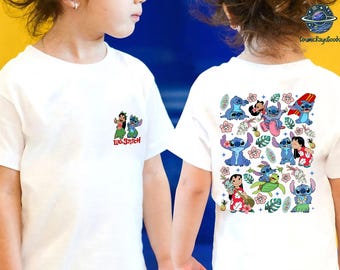 Lilo and Stitch Aloha Shirt, Cute Stitch Shirt, Disneyland Lilo and Stitch Shirt, Lilo and Stitch, Stitch Tshirts, Lilo Stitch Tees