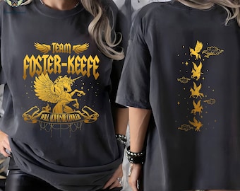 Sudadera del equipo Foster-Keefe, sudadera de Foxfire Academy, camiseta del Guardián de las Ciudades Perdidas, camiseta de Kotlc, camiseta con los símbolos del Guardián de las Ciudades Perdidas