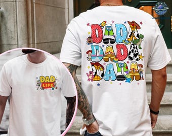 Toy Story Dad Life Shirt, Toy Story Shirt, Retro Dada Fathers Day Shirt, Disneyland Dad Shirt, Fathers Day Shirt, Gift for Dad