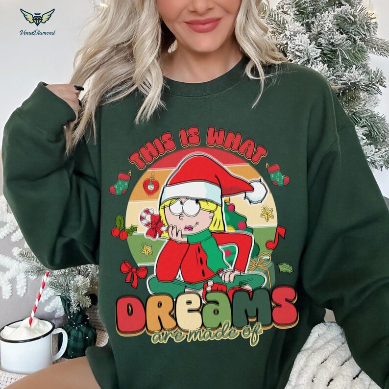 Retro This is What Dreams Are Made of Christmas Sweatshirt, Disneyland