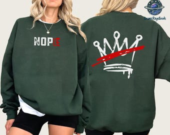 No Kings Protest Shirt, Anti Monarchy Graphic Tee, Revolutionary Statement Crewneck, Political Activism Graphic Sweater