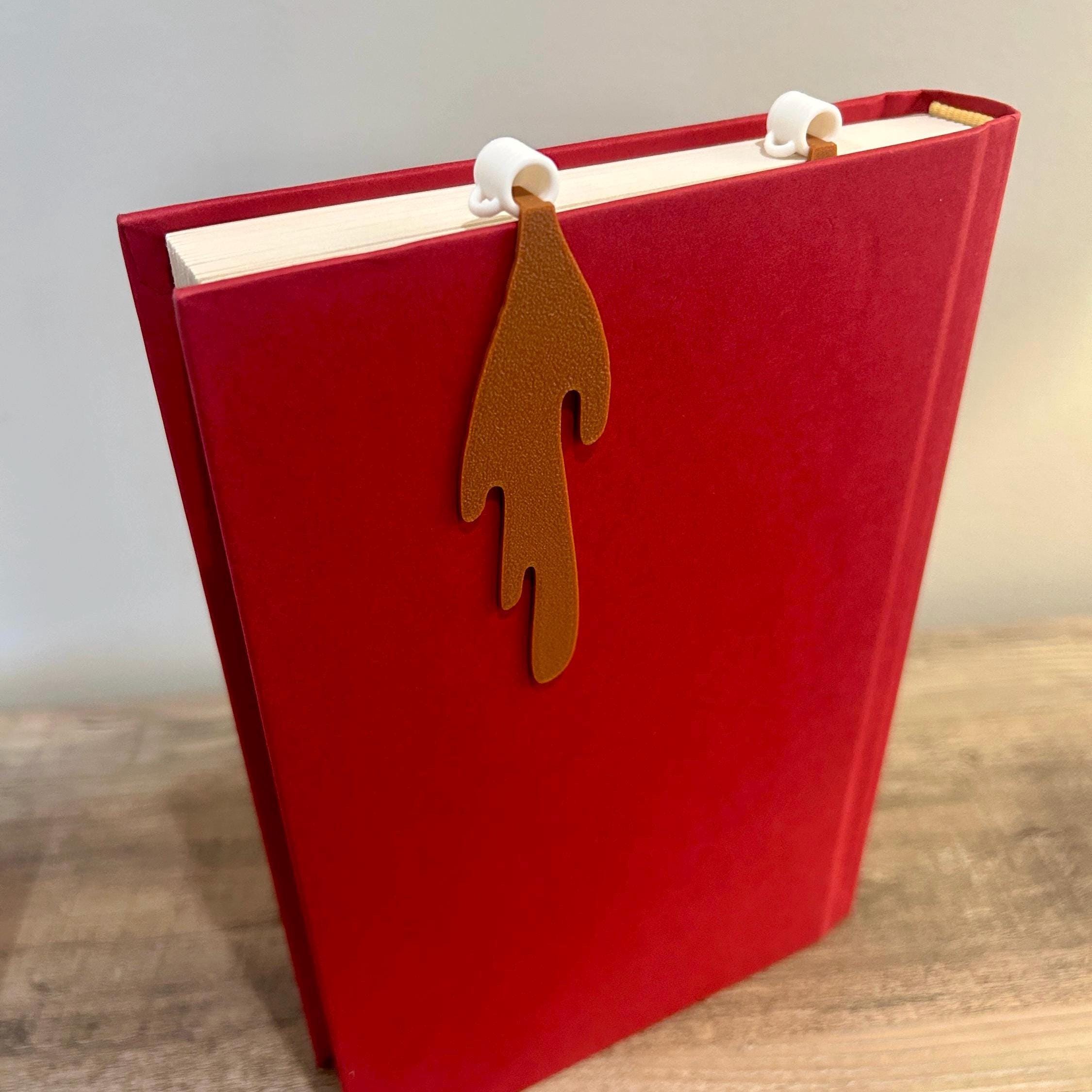 3D Printed Coffee Spill Bookmark