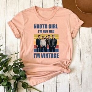 Vintage NKOTB Concert T-Shirt: New Kids on the Block Rock Band Tee image 4
