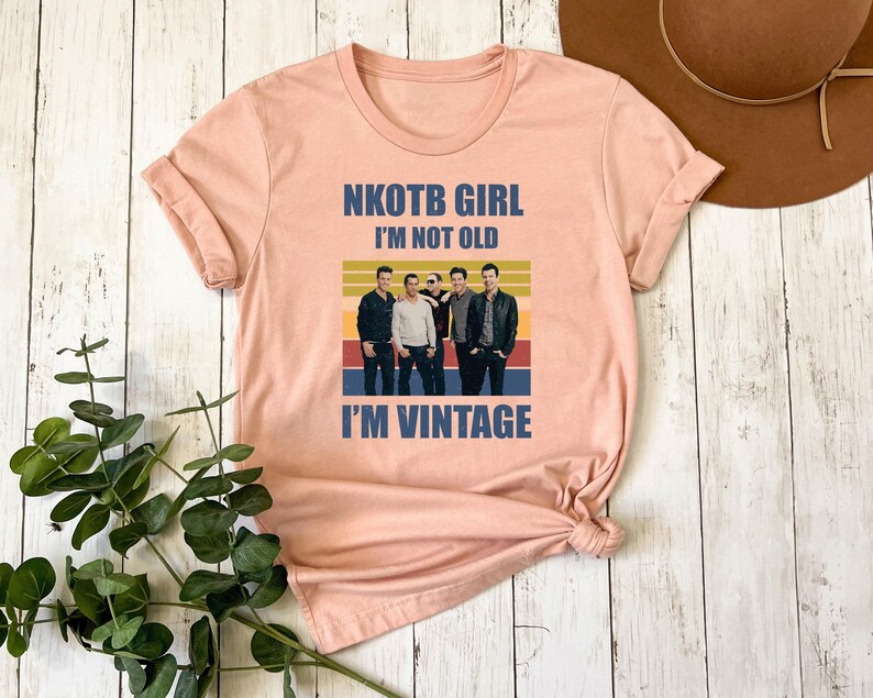 Vintage NKOTB Concert T-Shirt: New Kids on the Block Rock Band Tee image 4