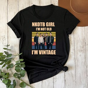 Vintage NKOTB Concert T-Shirt: New Kids on the Block Rock Band Tee image 5