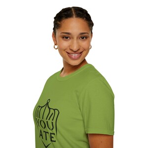 You Ate Shirt Crown Design | Viral Graphic Tee for Women & Men | TikTok Slang Trend | Funny Unisex Shirt | Gen Z Streetwear