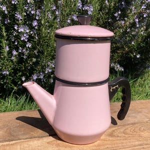 Cafetière ancienne année 50 : style rétro et vintage
