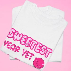 Teacher Appreciation Candy T-Shirt, Educator Gift, Sweetest Year Yet Tee, Unisex Heavy Cotton Shirt, Teacher Christmas Present