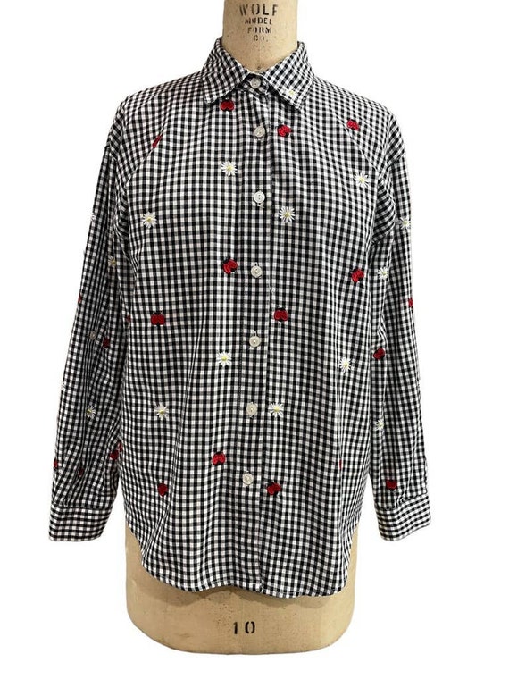 UNUSED TARTAN CHECK DOUBLE CUFFS SHIRT - メルカリ