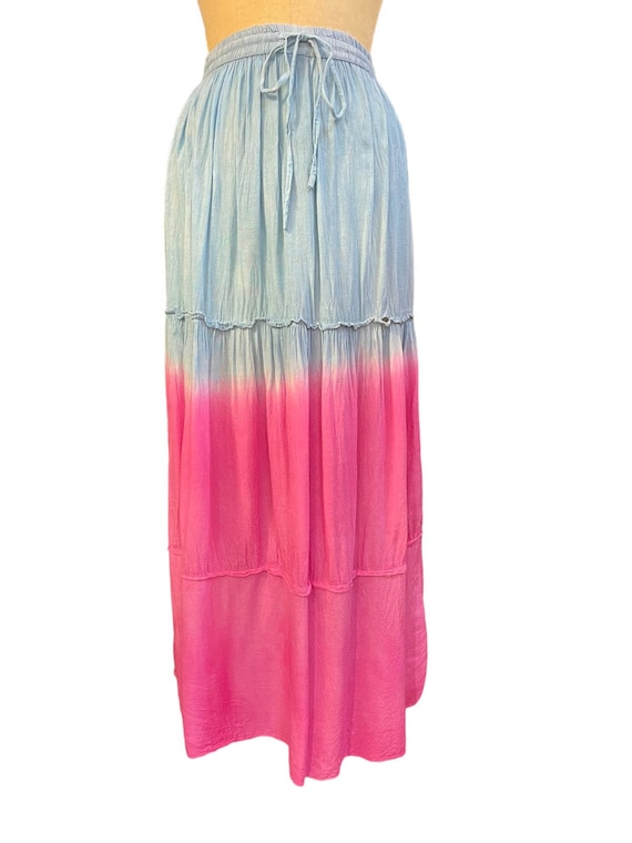 Jessica Taylor Women Maxi Skirt Strapless Dress Pi